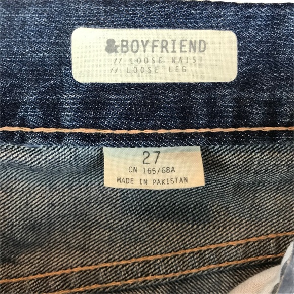 H&M Boyfriend jeans sz 27 - Picture 4 of 9